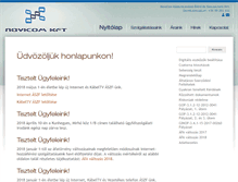 Tablet Screenshot of novicom.hu