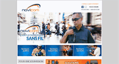 Desktop Screenshot of novicom.qc.ca